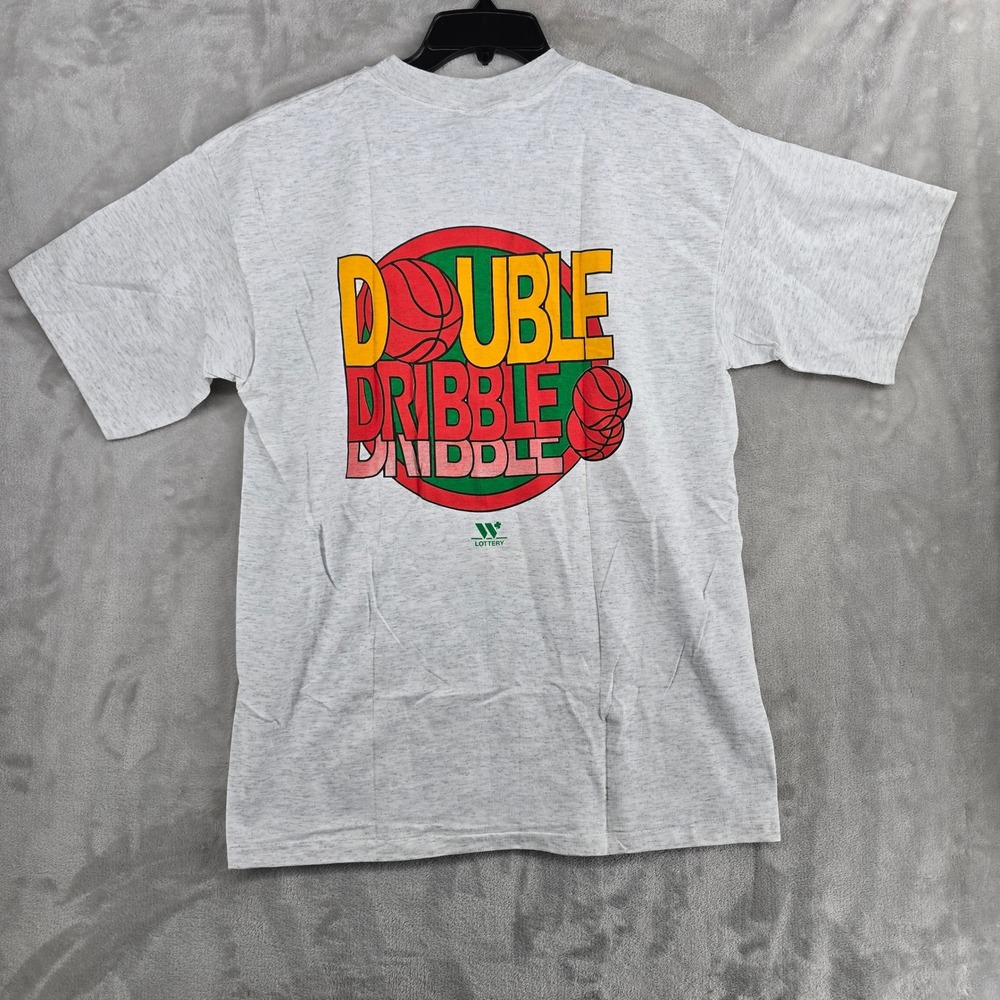 NOS Seattle Supersonics Shirt Sonics NBA Salem Caricature‎ Vtg 90s Mens Large - Picture 8 of 10